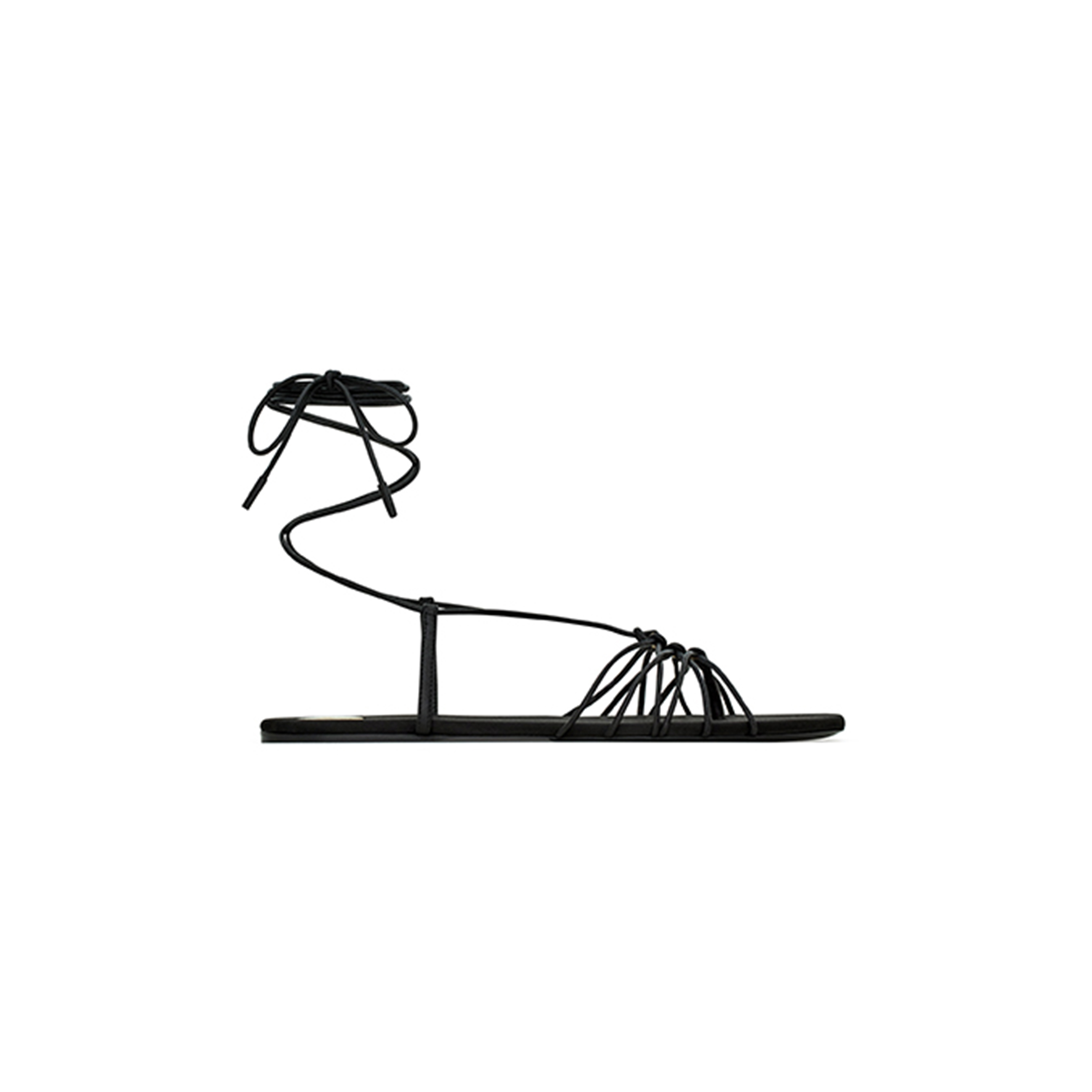 YSL BABYLONE SANDALS IN SMOOTH LEATHER 820656AAEOF1000